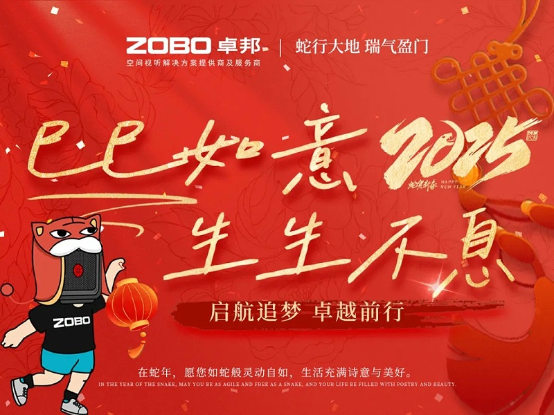启航追梦 卓越前行丨ZOBO卓邦2024年度工作总结表彰大会圆满举办