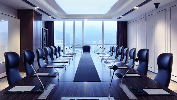 会议室音响是针对会议室进行会议、音视频及远程会议系统设计