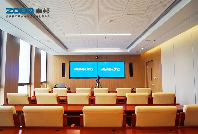 17ZOBO卓邦助力首都科技创新建设丨为中国机械研究总院集团怀柔科技创新基地，提供空间视听解决方案及服务 A1楼虚拟抠像演播室