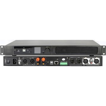 ZOBO 会议室系统 全网络化音频 FN-AZ2600D 2通道数字功率放大器 (DSP+Dante)