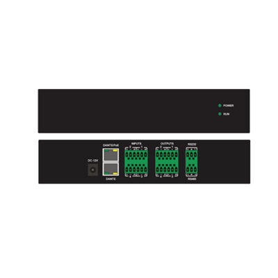 ZOBO 会议室系统 全网络化音频 FreeNet-A全网络化音频FN-A44D/P 4进4出墙面式接口盒