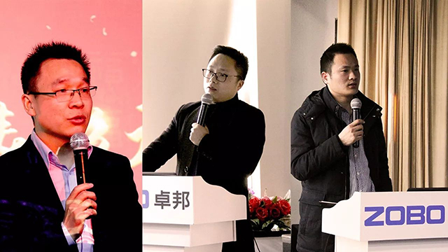 MP部总经理张新强、上海运营中心经理张谊斌、北京大区经理张书杰