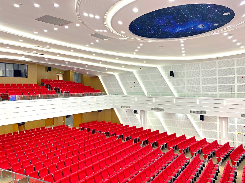 ZOBO卓邦剧场剧院产品案例PRS产品为花川文化礼堂打造音视频系统解决方案