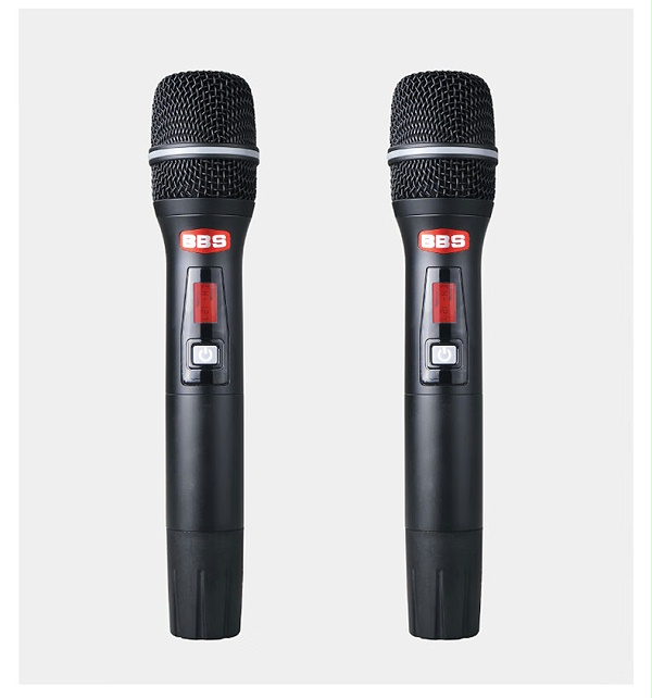 BBS娱乐话筒 HP-1 一拖二无线话筒 专业无线麦克风 真分集话筒 舞台演出会议婚庆主持7