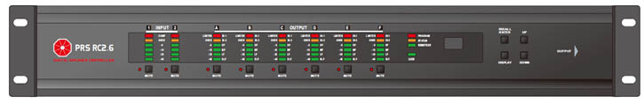 意大利PRS PRS周边产品 信号分配器 RC2.6音频数字系统管理器