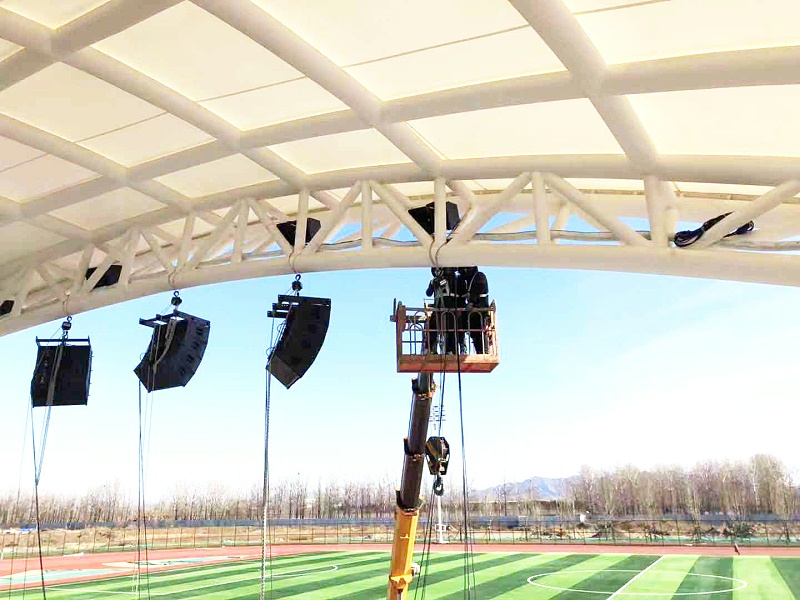 ZOBO卓邦为北京电影学院怀柔校区体育场打造扩声系统