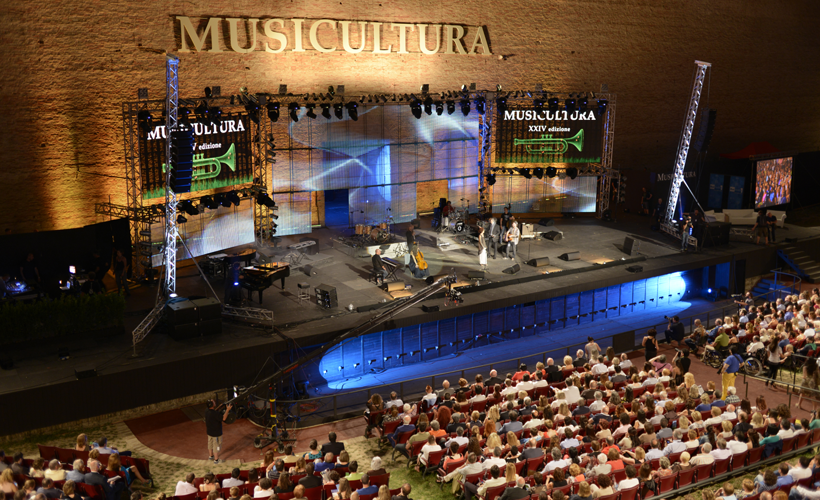 意大利Musicultura音乐节音频扩声系统