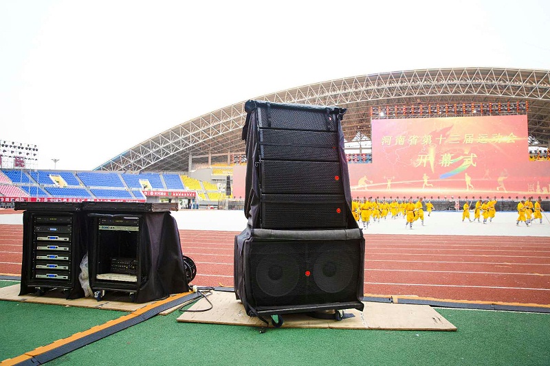 河南第十三届运动会开幕式使用PRS舞台音响